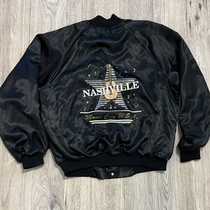 Vintage nashville bomber jacket